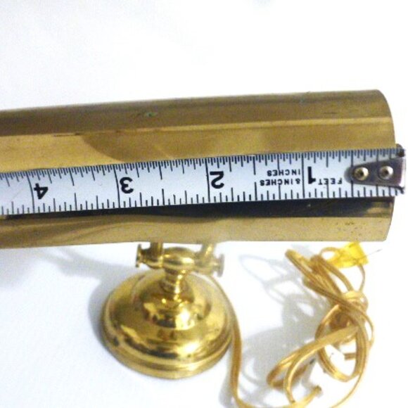 CNS1- FOLDABLE Portable Lamp BRASS LAMP Desk Lamp Table Light Vintage Brass - Picture 9 of 11